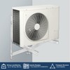 Unique Bargains Condenser Ductless AC Stainless Steel Split Wall Bracket - 2 of 4
