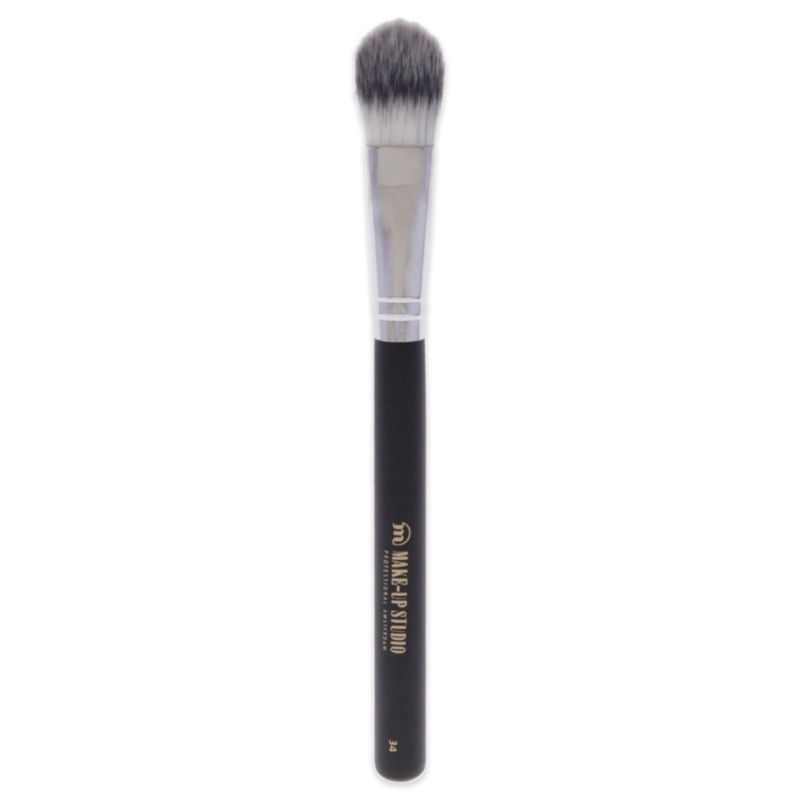 Foundation Brush Synthetic Hair - 34 Large by Make-Up Studio for Women - 1 Pc Brush, 3 of 7