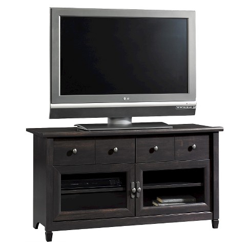 Edge Water 2 Drawer Panel Tv Stand Estate Black Sauder Target