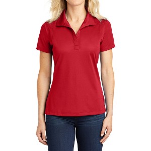 Mafoose Women's Short Sleeve Sport-Wick Smooth Micropique Polo T-shirt - 1 of 4