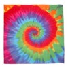 CTM Rainbow Tie Dye Bandana - 2 of 4
