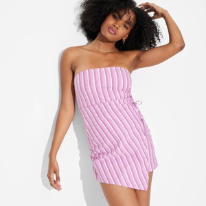 Women's Tube Mini Wrap Dress - Wild Fable™ - 1 of 3