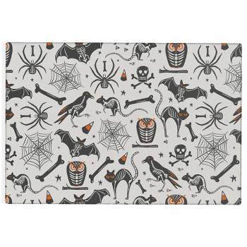 Heather Dutton Halloween XRay Rug - Deny Designs