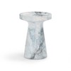 TOV Furniture Zara Aegean Marble Indoor / Outdoor Side Table - 3 of 4