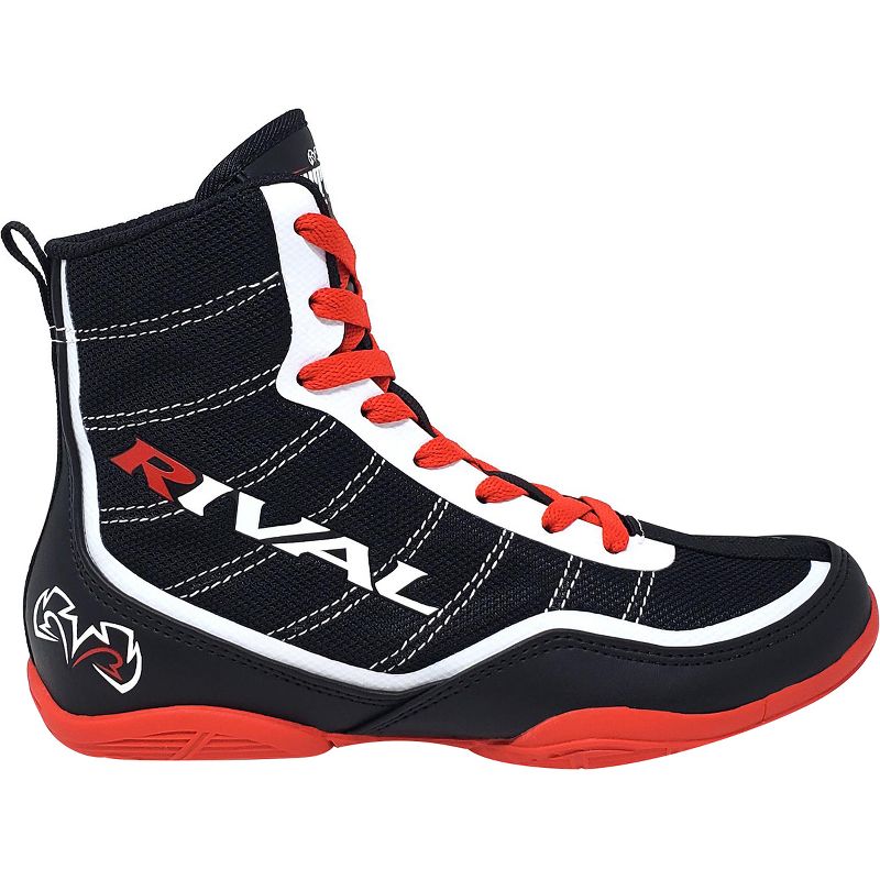 Rival Boxing Youth RSX-Future Lo-Top Boxing Shoes - Black/White/Red, 2 of 7