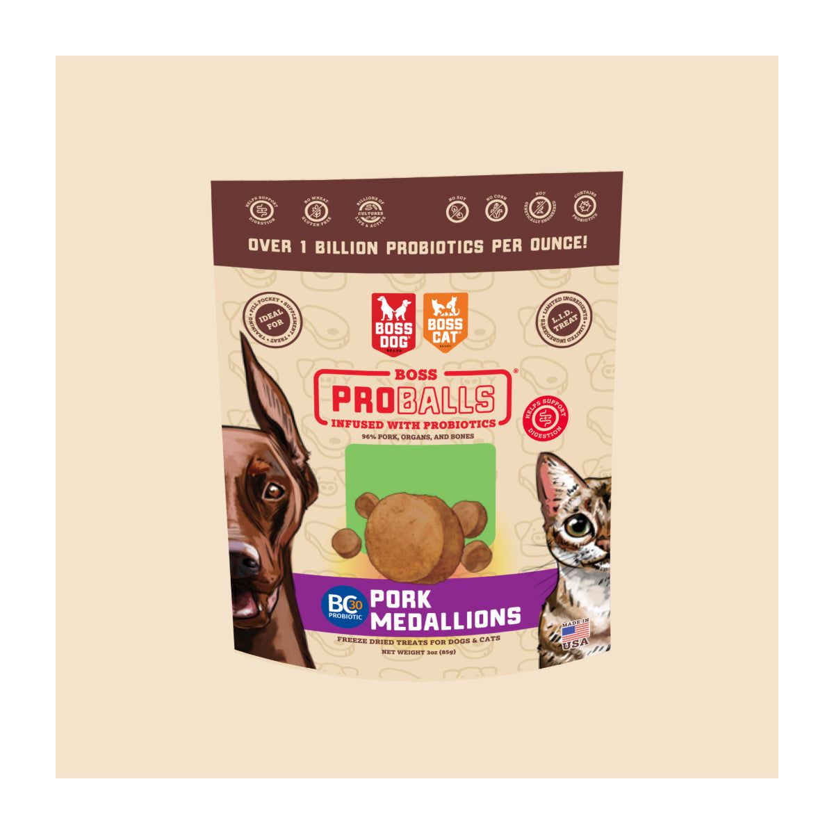 Boss Dog Proballs Treats w/ Probiotics - thumbnail 4