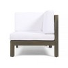 Maggift Outdoor Patio Seating Sets, Unique Design, Ideal for Conversations, Perfect for Gardens and Living Spaces, White, 30.25"*30.25"*26.5" - 4 of 4