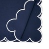 Saro Lifestyle Scalloped Table Runner - 2 of 3