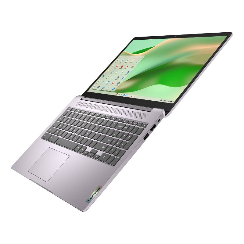 Lenovo 15.6&#34; Touchscreen IdeaPad 3 Chromebook - Intel Pentium - 4GB RAM Memory - 128GB Storage - Gray (82N4002SUS), 6 of 19