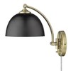 Golden Lighting Rey 1 Light Articulating Wall Sconce - 3 of 4