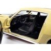 1972 Chevrolet Camaro RS Z28 Cream Yellow with Black Stripes "American Muscle" Series 1/18 Diecast Model Car by Auto World - 4 of 4