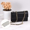 Unique Bargains Metal Corrosion-Resistant PU Leather Purse Flat Chain Straps - 3 of 3