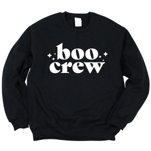 Simply Sage Market Women's Graphic Sweatshirt Boo Crew Stars - 1 of 4