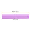 Unique Bargains DIY Crafts Acrylic Round Tube Non-Stick Durable Smooth Clay Roller 2 Pcs - 2 of 4