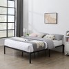 VECELO Bed Frames, Heavy Duty Metal Platform with Steel Slat - 2 of 4