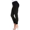 24seven Comfort Apparel Women's Plus Comfortable Ankle Length Leggings - image 2 of 4