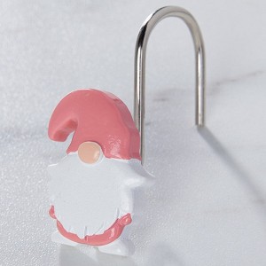 The Lakeside Collection Spring Gnome Bath Collection - Set of 12 Hooks - 1 of 4