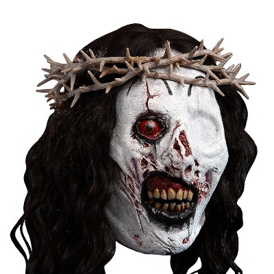 Tinsley Transfers Terrifier Men's Clown Halloween Costume Mask - White One Size