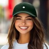 Dalix Lil Flower Embroidered Cotton Cap Outdoor Dad Hat Womens - 3 of 4
