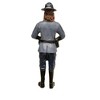 State Trooper Sharon Figure For 1:18 Diecast Model Cars by American Diorama - 3 of 3