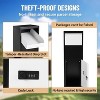 Acekool Anti-Theft Parcel Drop Box, Steel Mailbox with Combination Lock, Weatherproof Package Storage for Porch or Curbside - 4 of 4