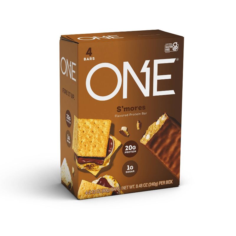 ONE Bar Protein Bar - S&#39;mores - 4ct, 1 of 5