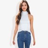 Anna-Kaci Women's Turtle Neck Halter Neck Layering Knit Top - 3 of 4