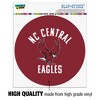 North Carolina Central Eagles Logo Automotive Car Window Locker Circle Bumper Sticker - 3 of 4