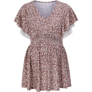 Maternity Shirts Tops Maternity Tunic Tee Shirt - 1 of 1