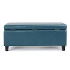 Modern Storage Ottoman Fabric for bedroom living room-Christopher Knight Home - 2 of 4