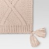 Chunky Diamond Knit Throw Blanket - Threshold™ - 4 of 4