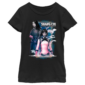 Girl's Marvel Shang-Chi and the Legend of the Ten Rings Katy Chen and Xialing T-Shirt - 1 of 4