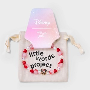 Little Words Project Minnie Stacker Beaded Bracelet - Red Polka Dot - 1 of 4