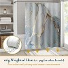 LunaLulinlk Shower Curtain with Hooks – Heavy-Duty Mold/Mildew-Resistant - 4 of 4