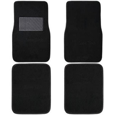 Michelin 19x34 4pc Rubber Floormat Set Black : Target