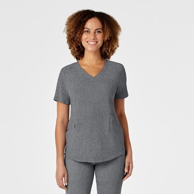Wink RENEW Women's V-Neck Scrub Top, 3X.