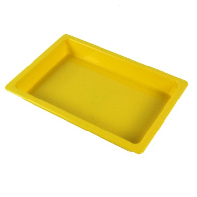Romanoff Small Creativitray, Yellow (Pack of 6)