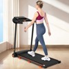 VisioGear Folding Treadmill, 300lbs Weight Capacity for Walking Running, Black, 49.21"*24.41"*41.73" - 4 of 4