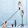 Boersma All-in-One Phone Tripod & Selfie Stick with Extendable Stand，360° Rotation, for iPhone & Android – Travel-Ready, Compact, and Stable - 2 of 4