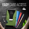 Minimalist Wallet for Men & Women - Slim RFID Wallet, Scratch Resistant, Credit Card Holder & Money Clip - 2 of 4