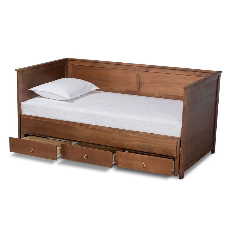 Twin to King Thomas Expandable Daybed with Storage Drawers - Baxton Studio, 3 of 15