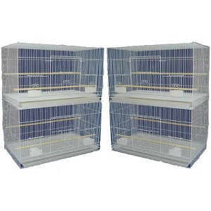 YML Medium Breeding Cages Lot of 4 White - 1 of 1