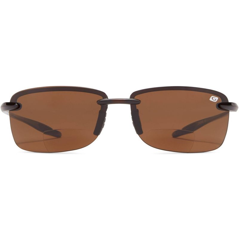 Guideline Eyegear Del Mar Polarized Bi-Focal Sunglasses - Brown +1.50, 1 of 5