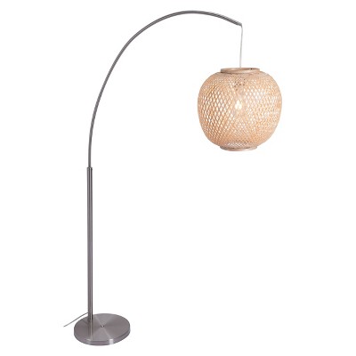 Mareva Floor Lamp (Includes Light Bulb) Natural - ZM Home