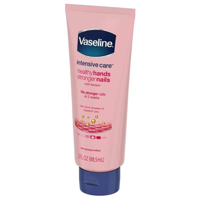Vaseline Intensive Care Healthy Hands Stronger Nails Lotion - Scented - 3.4oz, 4 of 7