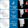 Garvee Mechanical Bidet Attachment, Bidet Attachment for Toilet, Toilet Bidet with Dual Self-Cleaning Nozzles, Rear and Feminine Wash - 3 of 4