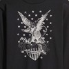 Men's - Instant Message - America Eagle Stars Long Sleeve Graphic T-Shirt - 2 of 4