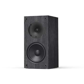 Monolith B5 Bookshelf Speaker - Black (Each) Powerful Woofers, Punchy Bass, High Performance Audio, For Home Theater System - Audition Series