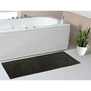 Home Weavers Luxury Collection 100% Cotton Tufted Bathroom Rug, Non-Slip Latex Bath Rug - 1 of 4