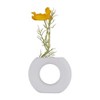 Sagebrook Home 5" Vase Contemporary Abstract Donut Cut-Out Vase Decorative Home or Office - 4 of 4